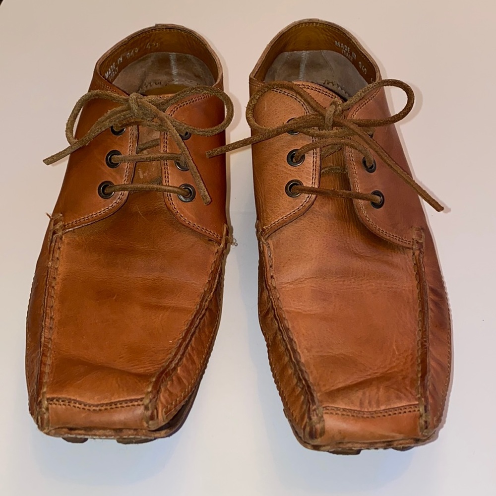 Bastianelli Brown Leather Chukka Size 10